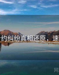吃瓜合约纠纷真相还原，速来查看