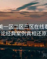 国产欧美一区二区三区在线看影迷讨论经典案例真相还原