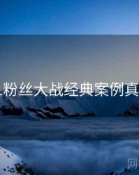 吃瓜51粉丝大战经典案例真相还原