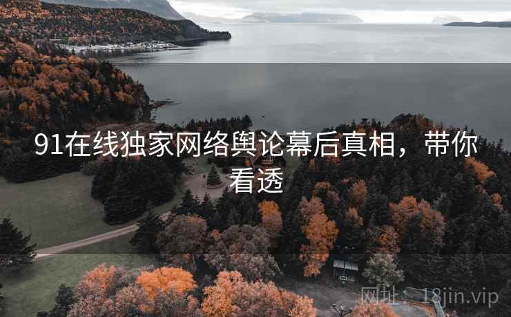 91在线独家网络舆论幕后真相，带你看透